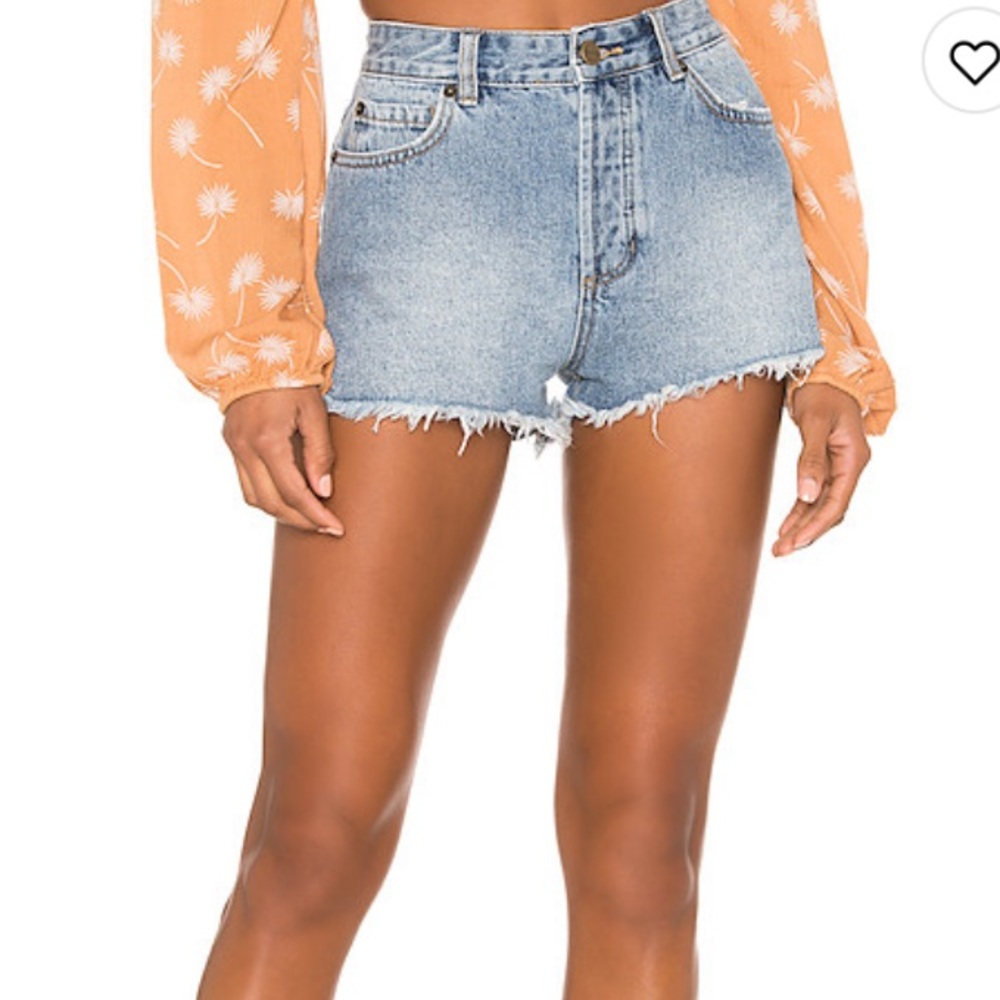 society amuse 24 denim shorts